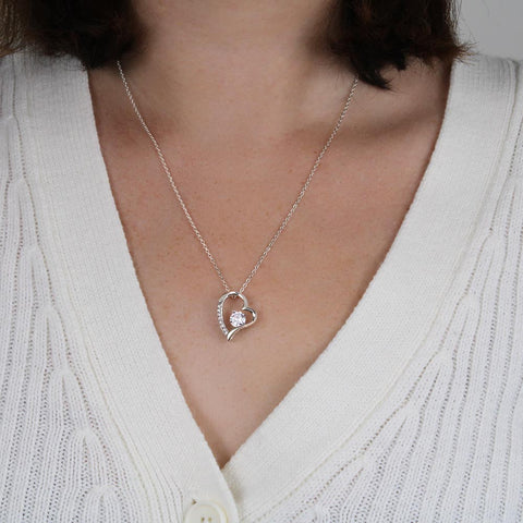 Wife Heart Necklace | Custom Heart Design