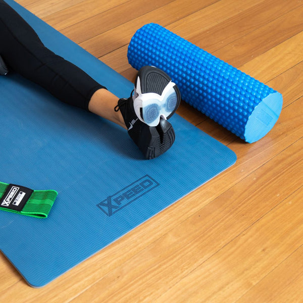 A 10mm fitness mat from Xpeed fitness, popular in Australia