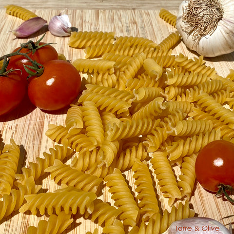 Italian Organic Pasta Fusilli Torre & Olive