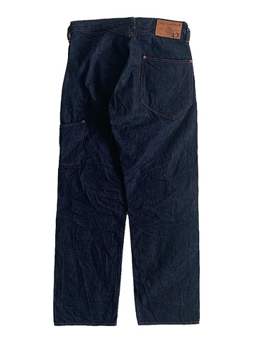 ANR-004 5POCKET DENIM PANTS INDIGO (ONE WASHED) – ANACHRONORM