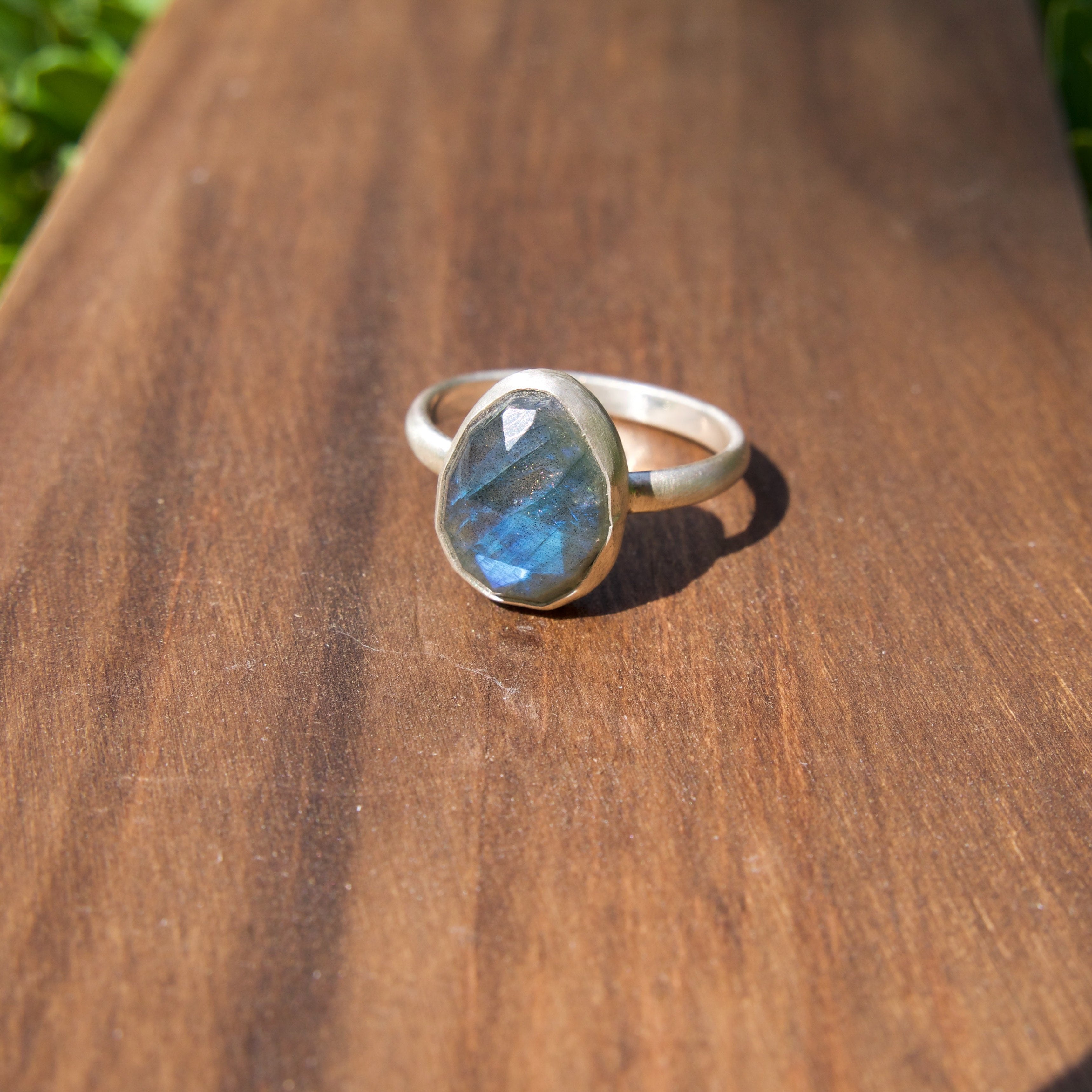Labradorite Ring - size 9