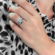 Anastasia 68 Diamond White 3ct Ring - Anna Zuckerman Luxury Jewelry Ring