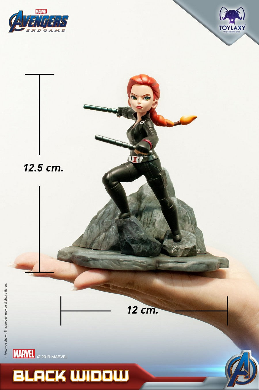 復仇者聯盟4：終局之戰 - 黑寡婦 Black Widow | Marvel's Avengers: Endgame Collectible Figure - size