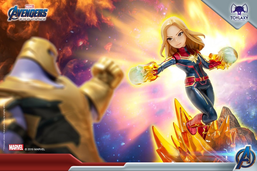 Avengers 4: Final Battle -Captain Captain Marvel | Marvel's Avengers: Endgame Collectible Figure