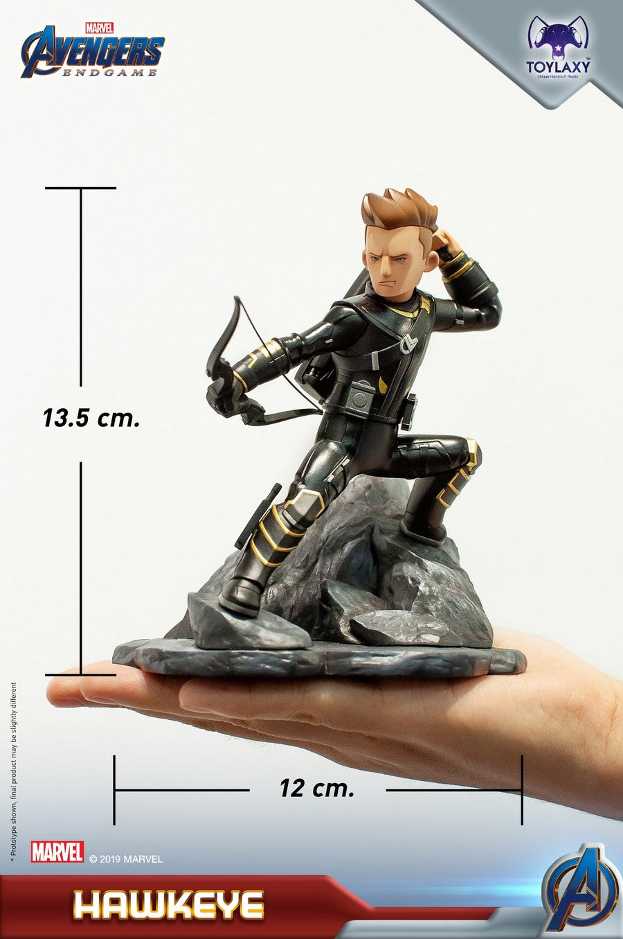 復仇者聯盟4：終局之戰 - 鷹眼 Hawkeye | Marvel's Avengers: Endgame Collectible Figure - size