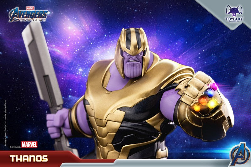 漫威復仇者聯盟：薩諾斯正版模型手辦人偶玩具 Marvel's Avengers: Endgame Premium PVC Thanos figure toy 2 front content large