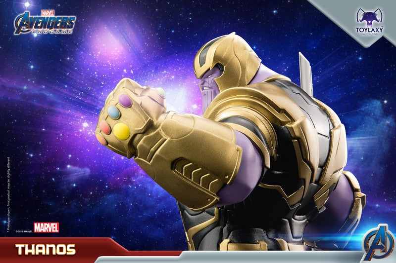 漫威復仇者聯盟：薩諾斯正版模型手辦人偶玩具 Marvel's Avengers: Endgame Premium PVC Thanos figure toy 2 side body