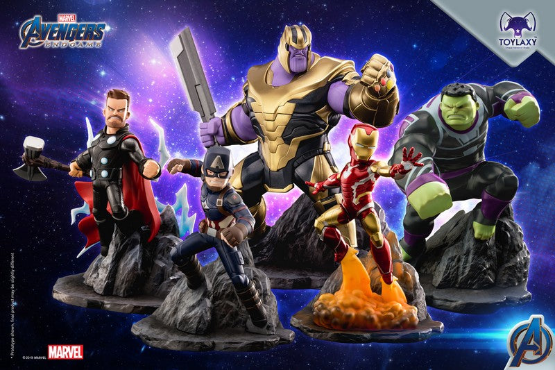 Marvel Avengers: Sonos Genuine Models, Puppet toy Marvel's Avengeers: Endgame Premium PVC Thanos Figure TOY 2 WAVE1