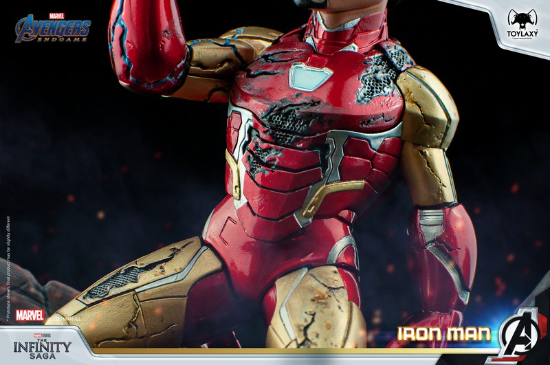 漫威復仇者聯盟：鐵甲奇俠正版模型手辦人偶玩具 Marvel's Avengers: Iron Man figure toy endgame damage