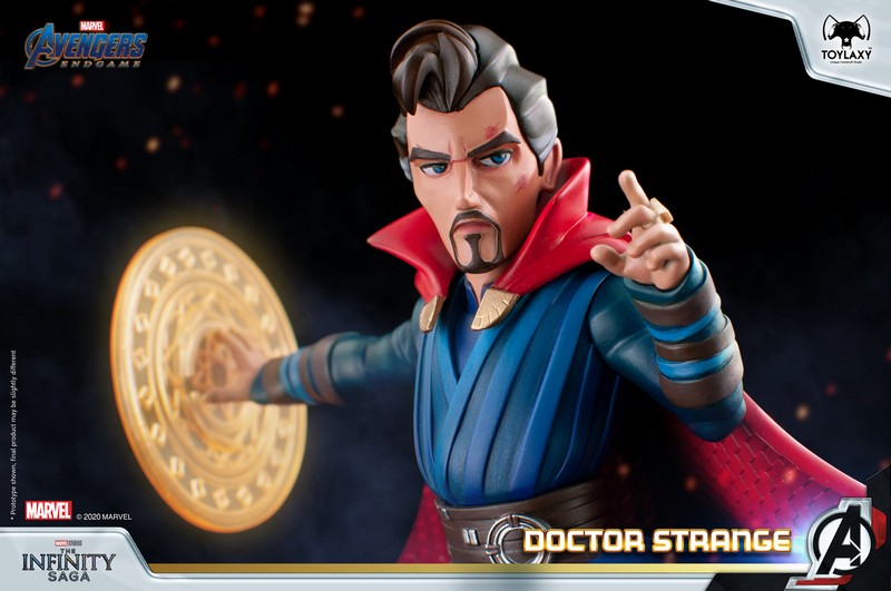Marvel Avengers: Dr. Strange Genuine Model Handup Toy End Battle Version Marvel's Avengeers: Doctor Strange Office Figure Toy Content in Endgame