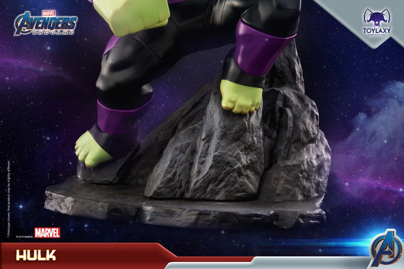 漫威復仇者聯盟：綠巨人 浩克正版模型手辦人偶玩具 Marvel's Avengers: Endgame Premium PVC Hulk figure toy1 base