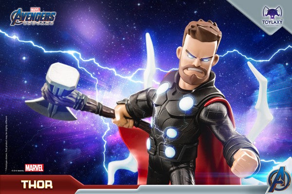 Marvel Avengers: Thor's genuine model hand -made dolly toy Marvel's Avengers: Endgame Premium PVC Thor Official Figure Toy Content 1 Thor Doll