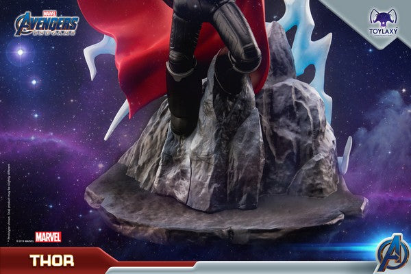 漫威復仇者聯盟：雷神索爾正版模型手辦人偶玩具 Marvel's Avengers: Endgame Premium PVC Thor official figure toy content 1 base