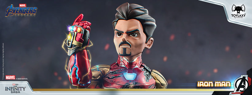 "I am Iron Man" 漫威復仇者聯盟：鐵甲奇俠正版模型手辦人偶玩具終局之戰限量版 Marvel's Avengers: Iron Man The Infinity Saga Series Official Figure Toy blog show