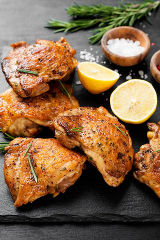 Poulet citron gingembre au CBD