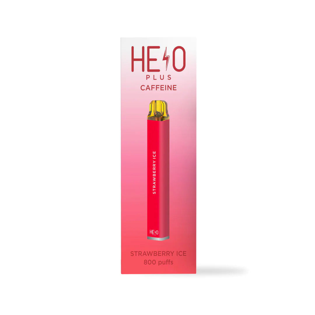 HELO non-nicotine vape in Strawberry Ice flavor