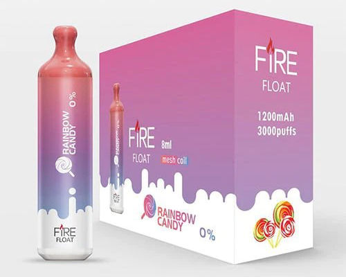Fire Float in Rainbow Candy flavor.