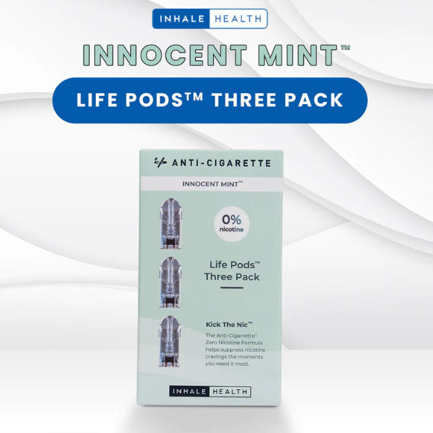inhale health innocent mint life pod