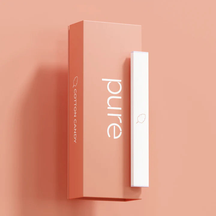 Pure brand vape in Cotton Candy