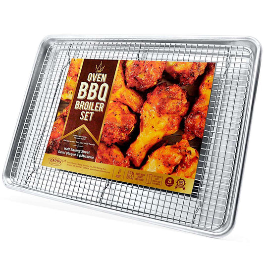 Quarter Baking Sheet, 9 x 13 – Crown Cookware