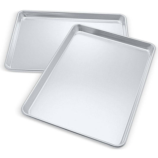 Cookie Sheet/ Baking Tray, Quarter Size, 9 1/2 x 13, Aluminum