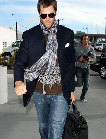 Tom Brady, New England Patriots Quarterback, has great men's style!