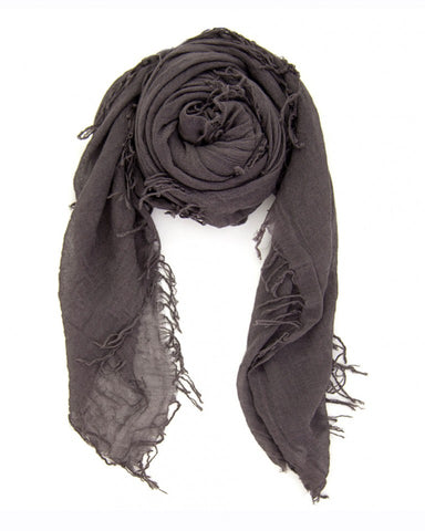 Chan Luu scarf in shale