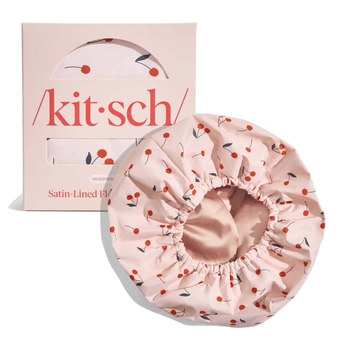 Satin-Lined Flexi Shower Cap