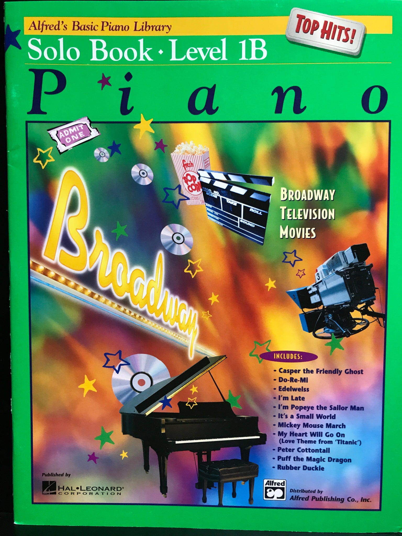 freno Gigante polvo Alfred Music Alfred's Basic Piano Library Solo Book Level 1B – Pop's Music