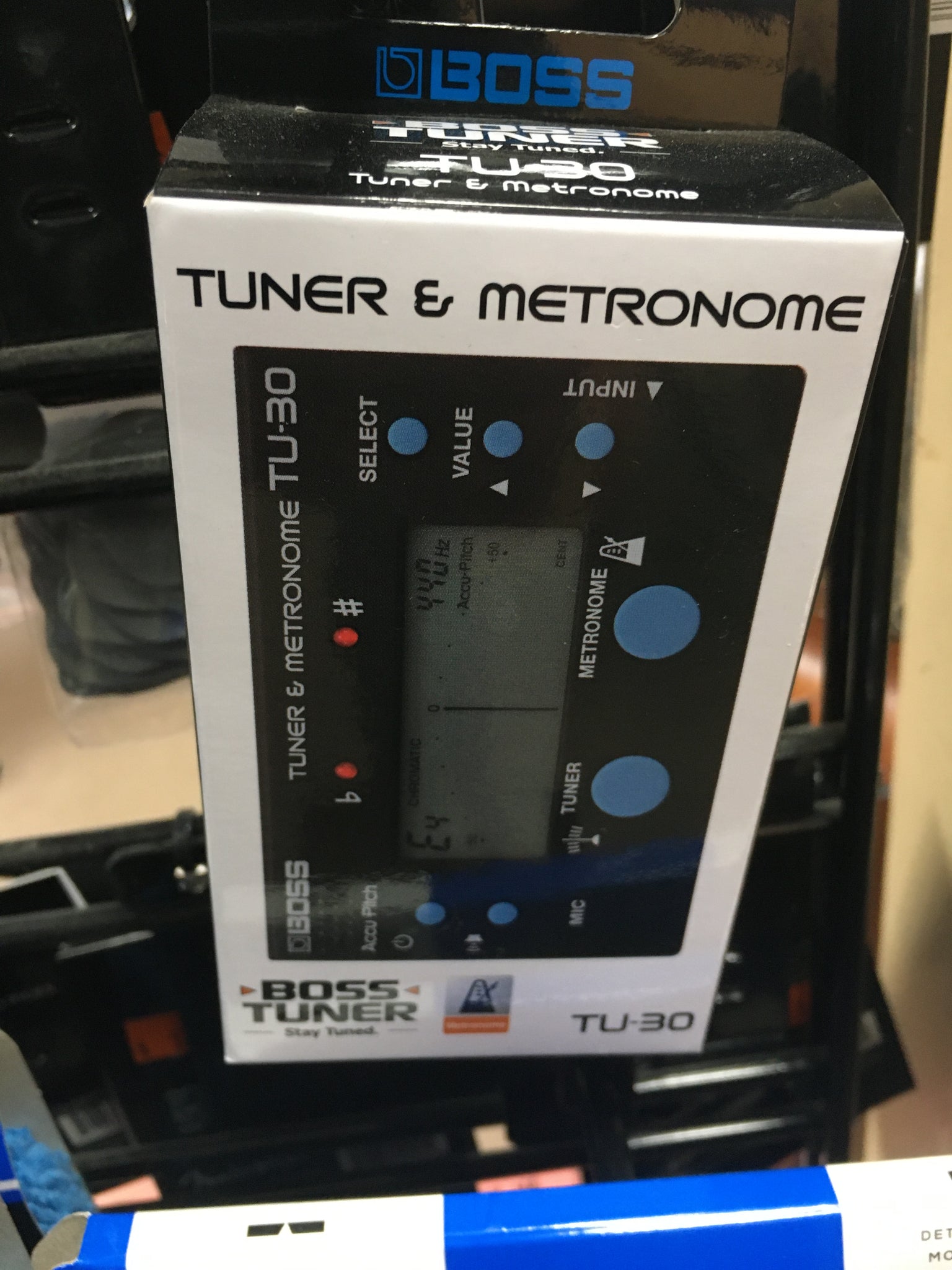 Boss TU-30 Tuner & Metronome – Music