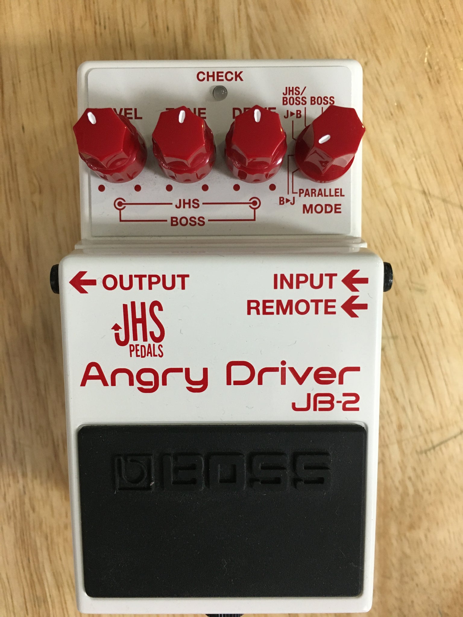 Boss JB-2 JHS Angry Driver Overdrive Pop's
