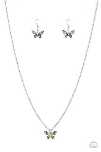 Paparazzi Fame And Flutter Butterfly Necklaces – Hope's Jewelry Den