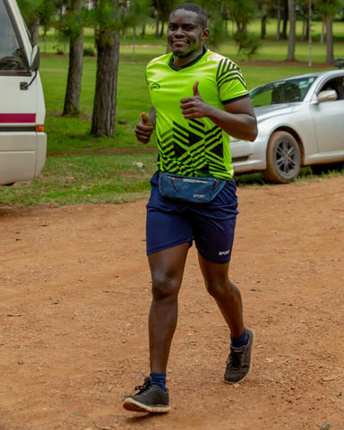 Arthur Nkalubo on the Kla-Ebb run