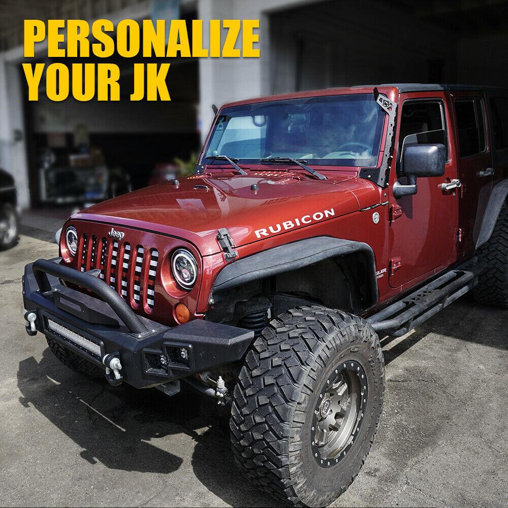 Mamba Series 50 Inch Light Bar Mounting Brackets For Jeep Wrangler - It's a  Jeep Thing Shop