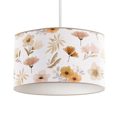Bloemen patroon hanglamp