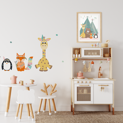 Neutrale decoratie kinderkamer