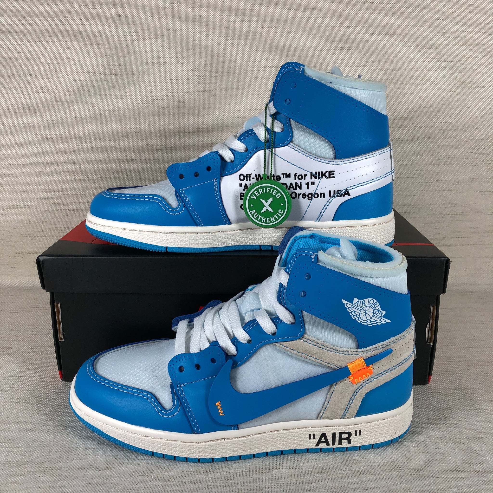 off white unc shoes