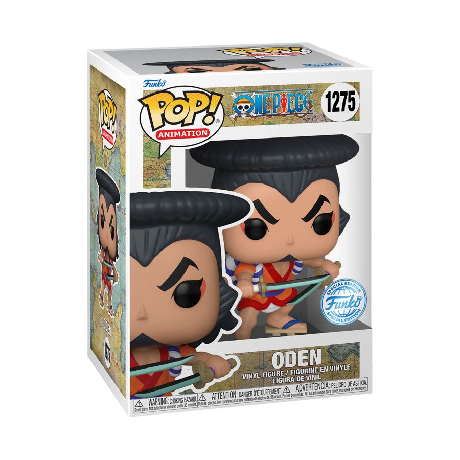 Funko Pop! Poster Cover - One Piece - Portgas D. Ace Wanted #1291