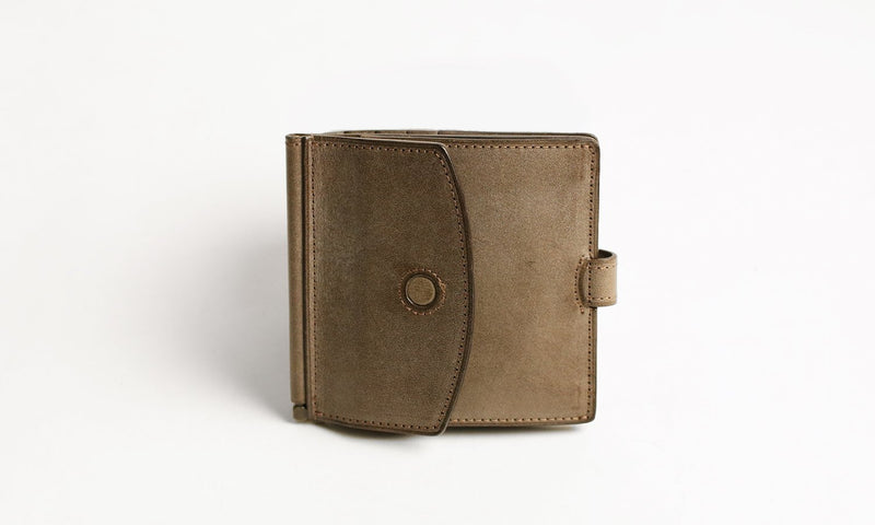 ASUMEDERU/アスメデルロロマ札バサミ14E-3733 (ネイビー) - 財布、帽子