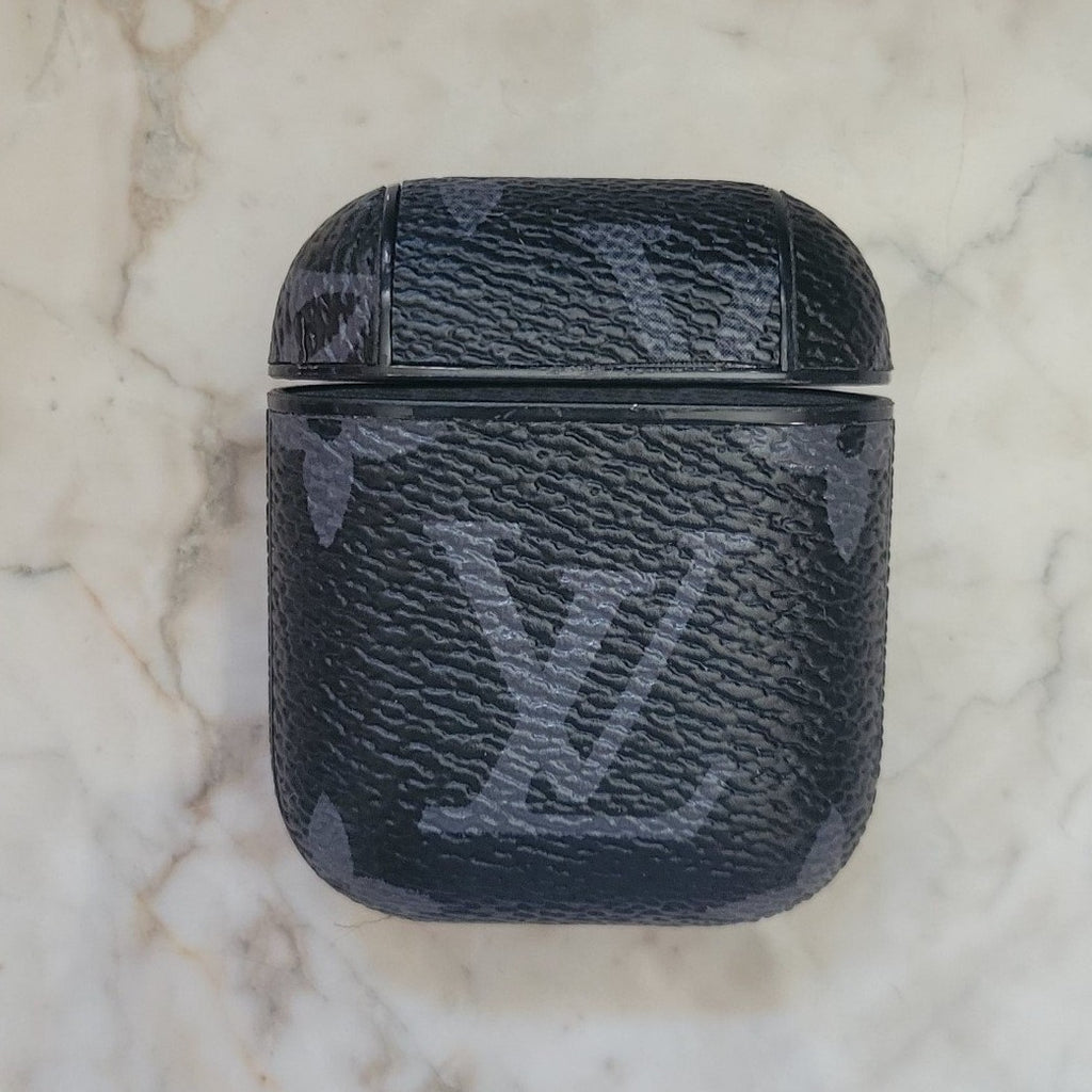 Monogram Lv Design Leather AirPods Pro Case