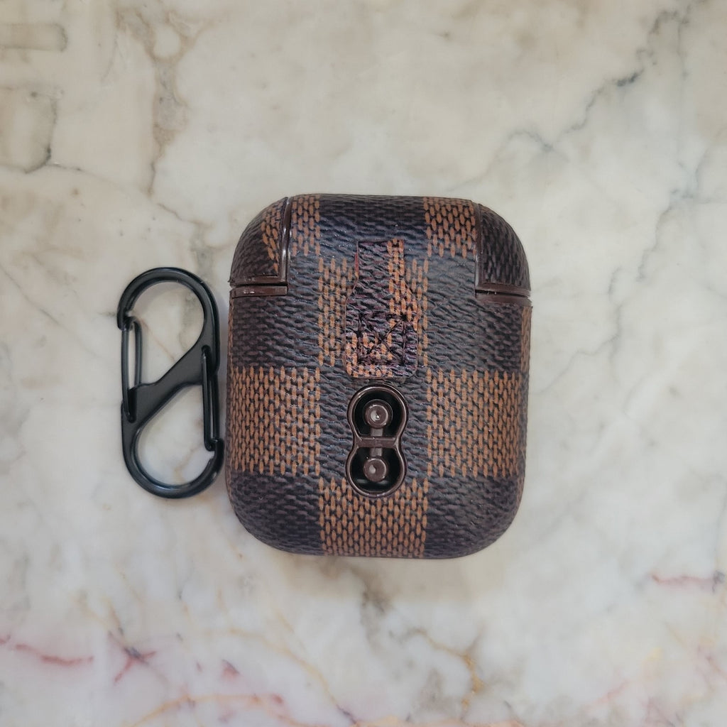 Louis Vuitton Monogram Canvas/Leather Cat Airpods Pro Case