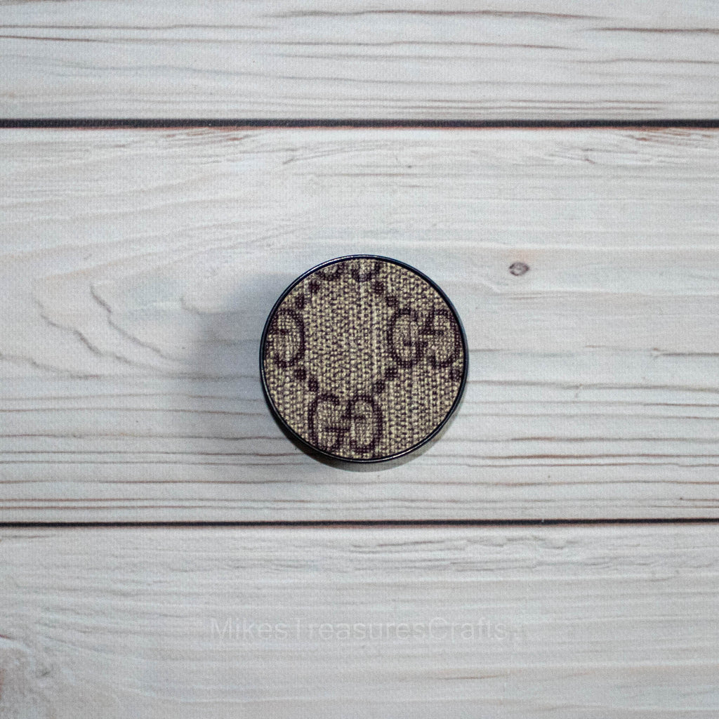 Brown Monogram Pop-Socket – MikesTreasuresCrafts