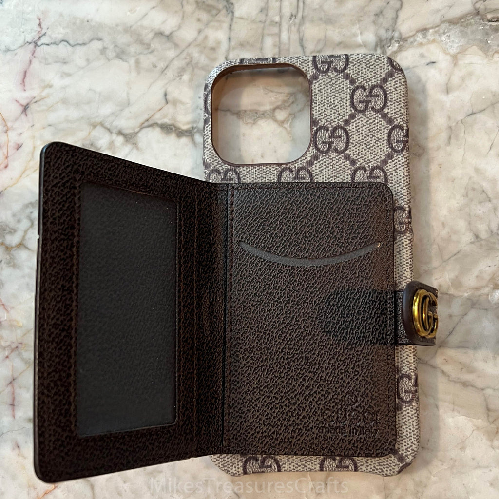 Brown Monogram Universal Wallet Phone Case