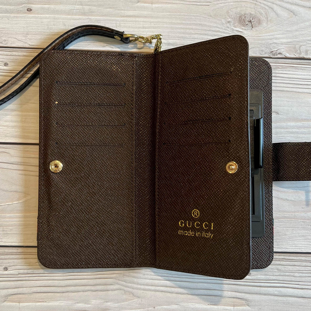 Brown Monogram Universal Wallet Phone Case