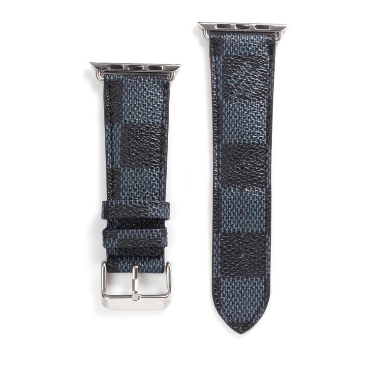 Compatible with Louis Vuitton watch strap 21mm leather strap  CustomHu  Luxury Custom Watch Straps