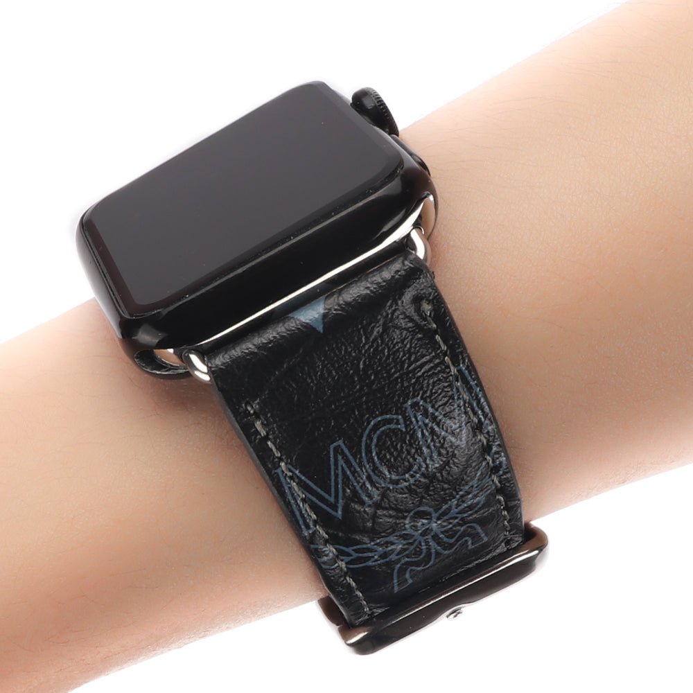 Black Emboss LV Luxury Watch Band