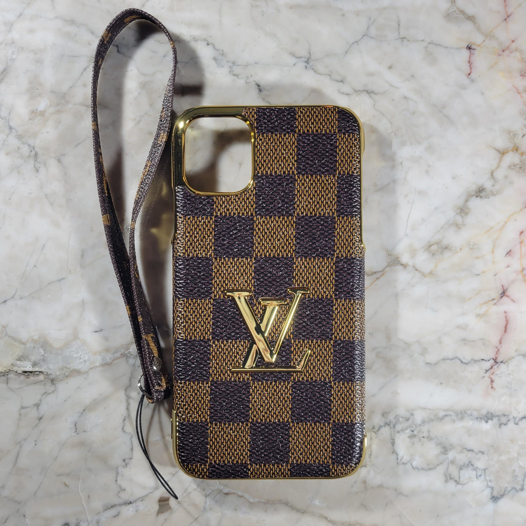 Louis Vuitton LV Monogram IPhone Holder - Brown Phone Cases