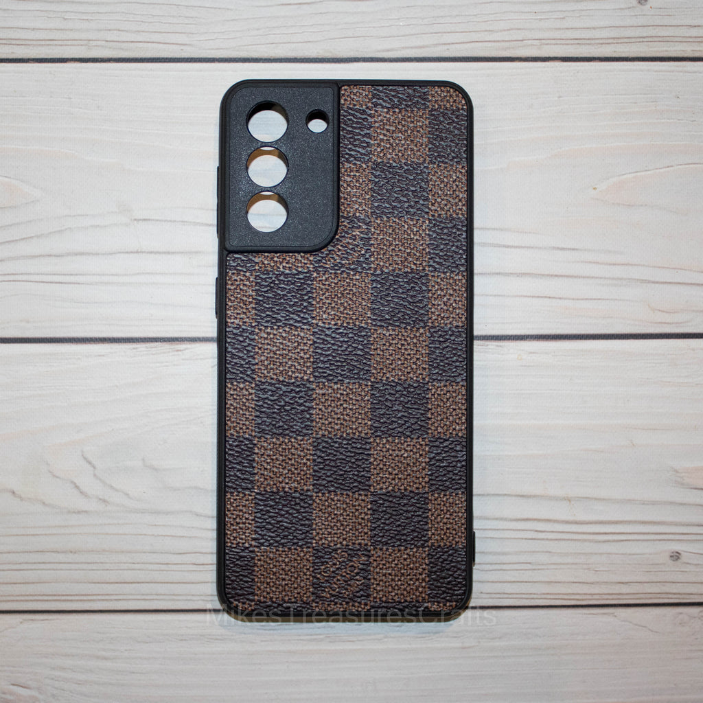 Brown Monogram Samsung Galaxy Phone Case