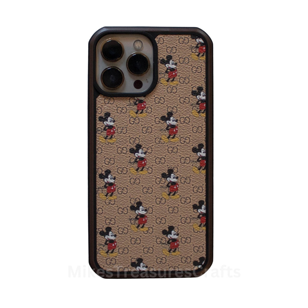 Brown Monogram Protective iPhone Case – MikesTreasuresCrafts