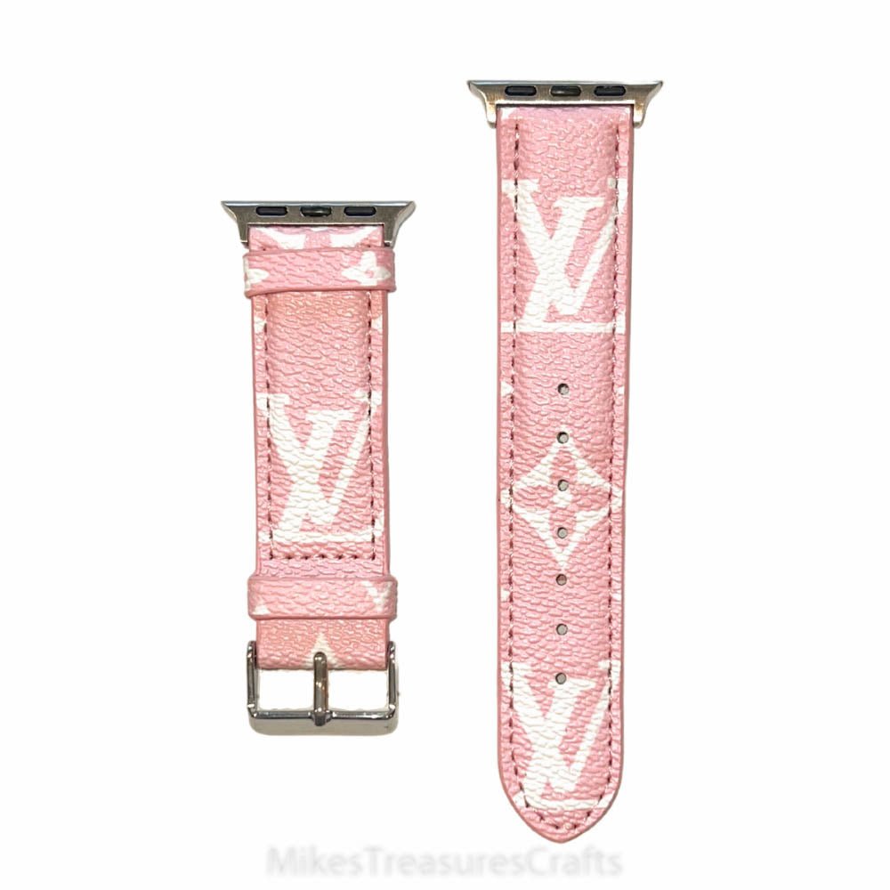 Brown Monogram Luxury Watch Band – MikesTreasuresCrafts